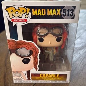 Funko Pop Riley Keough as Capable from Mad Max Fury Road vinyl figurine
